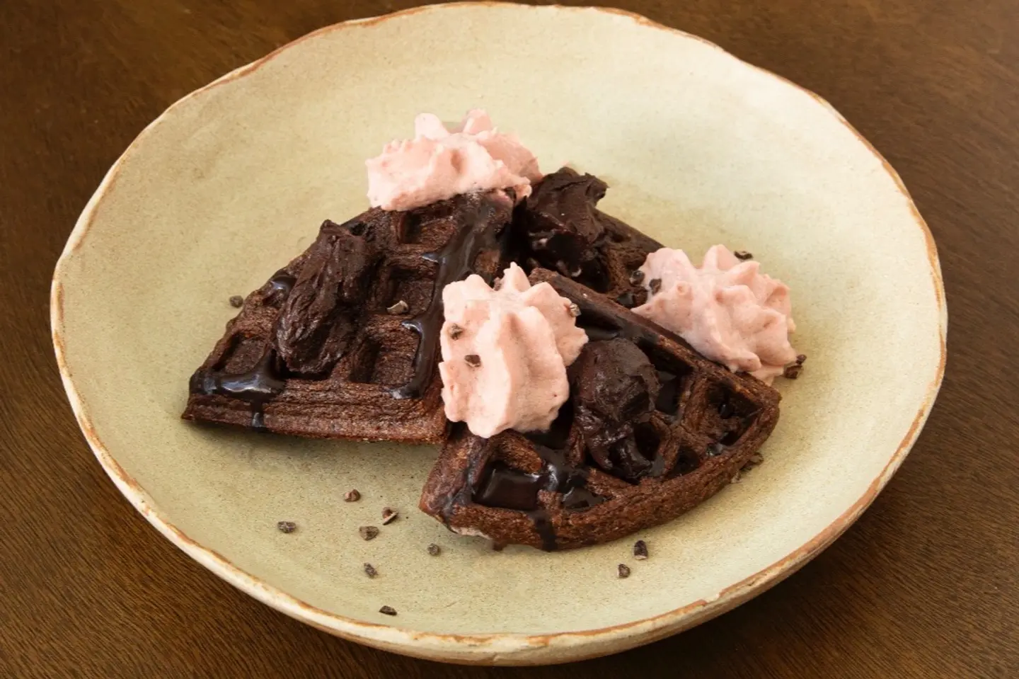 وافل شوكولاتة