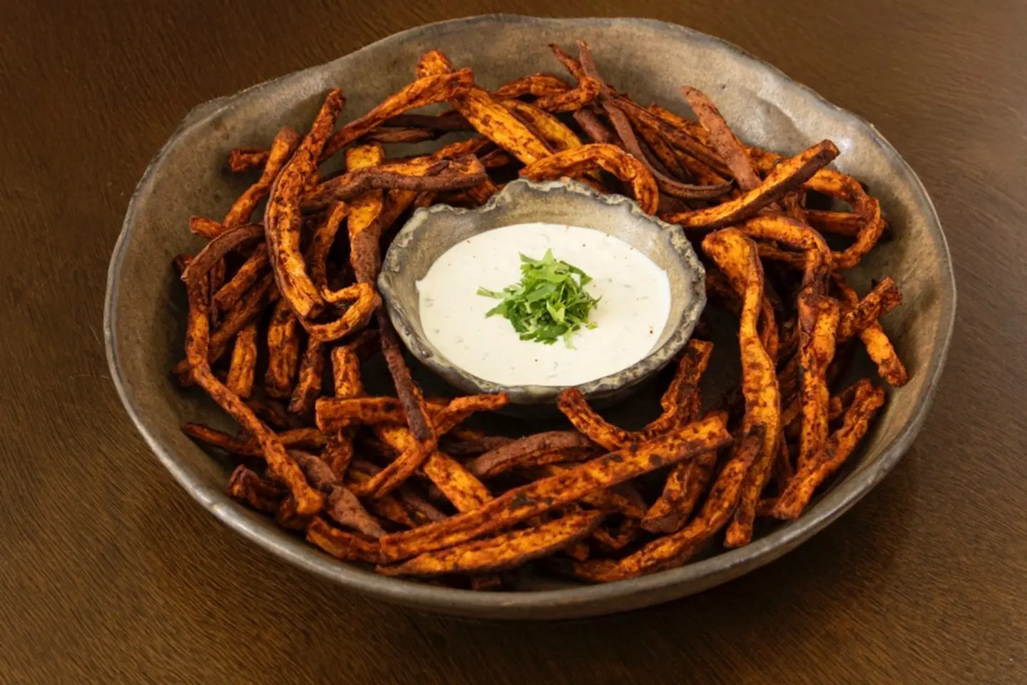 بطاطا حلوة مقلية