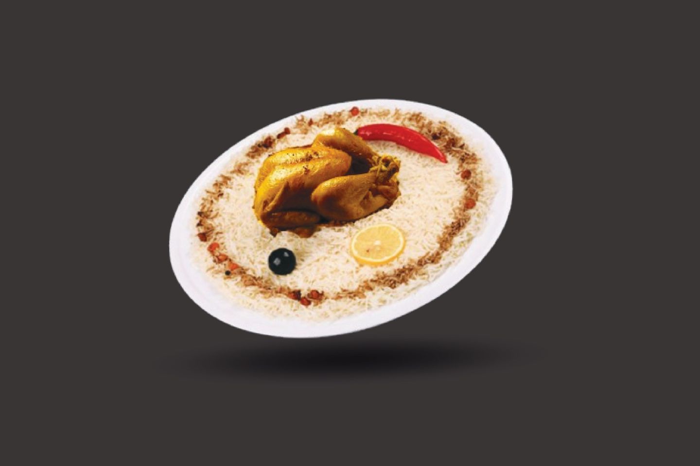نصف دجاج مندي