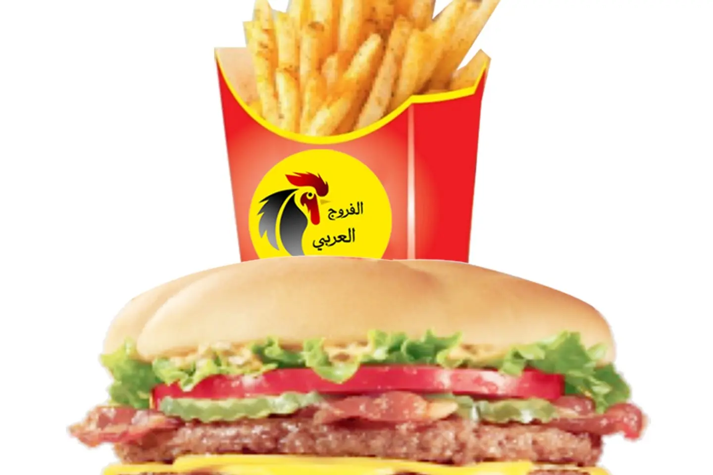 دبل كلاسك برجر لحم