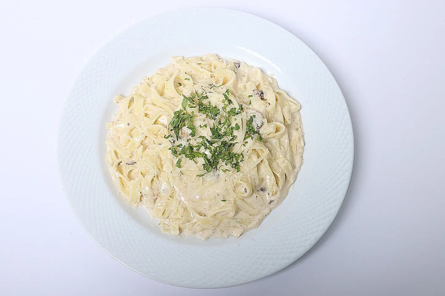 Fettuccine Pasta With Chicken