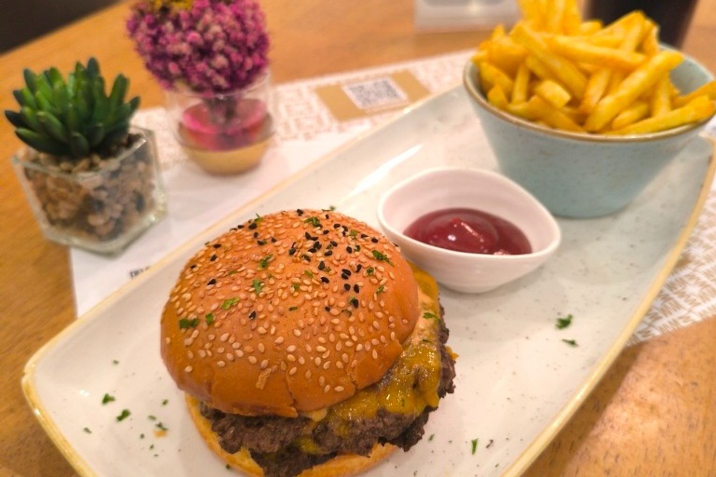 Smashed Beef Burger