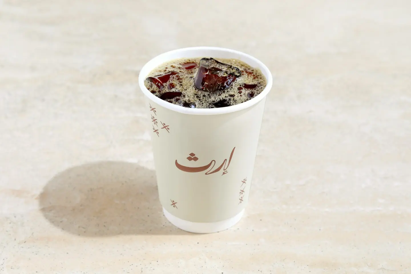 قهوة اليوم باردة