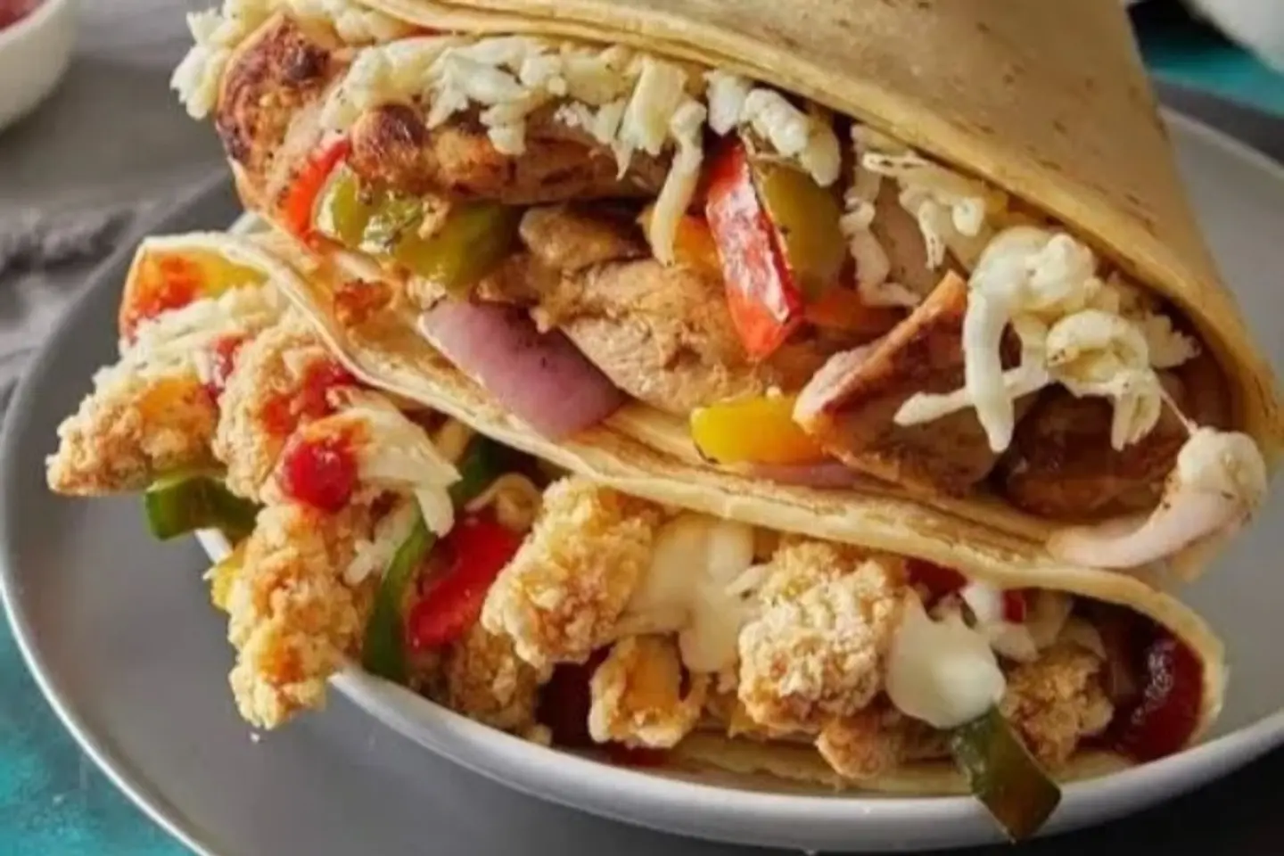 Chicken Shawarma Crepe