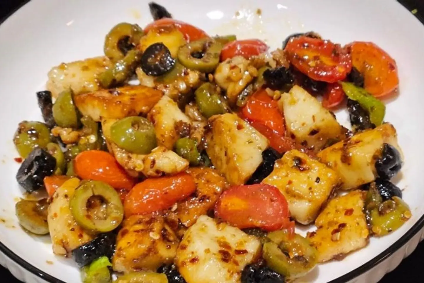 Halloumi Hummus