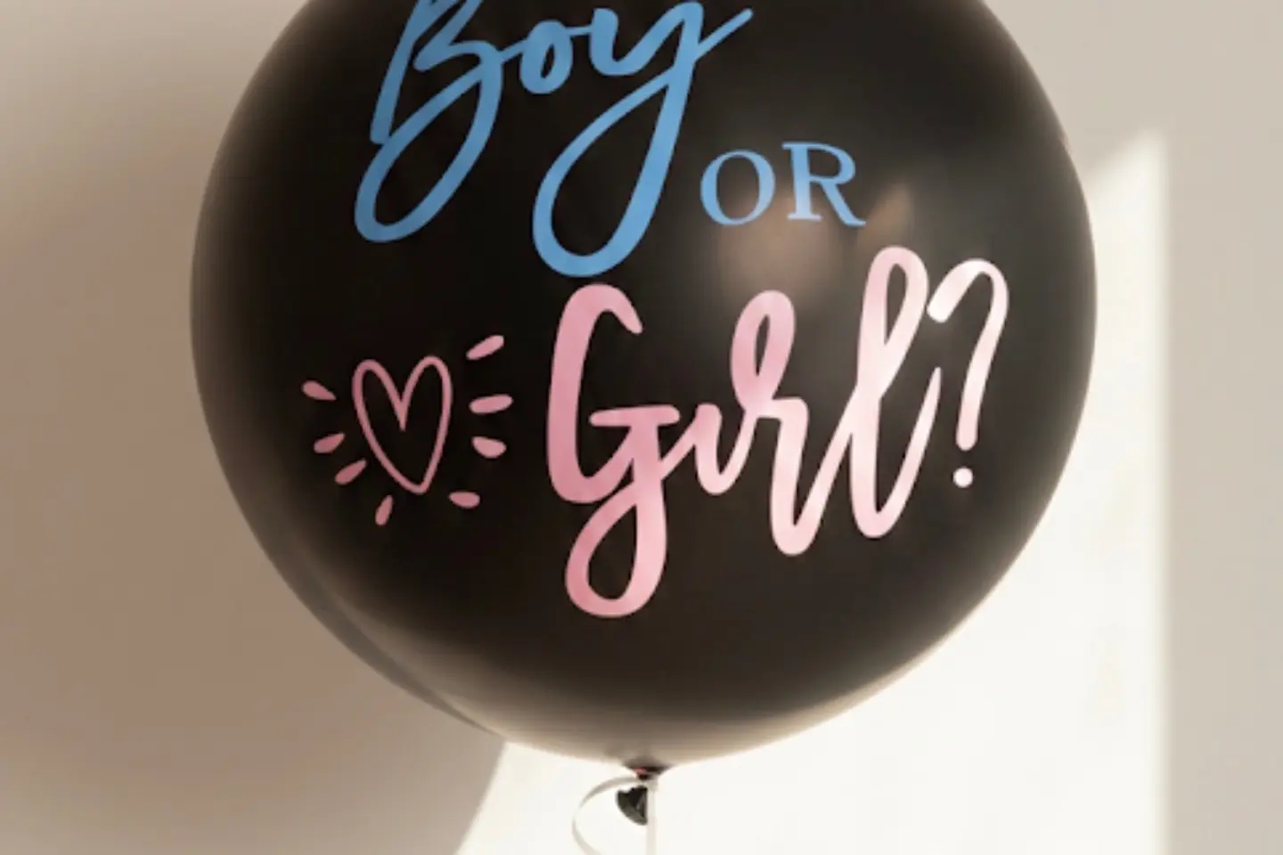 بالونة هيليوم تحديد الجنس البيبي