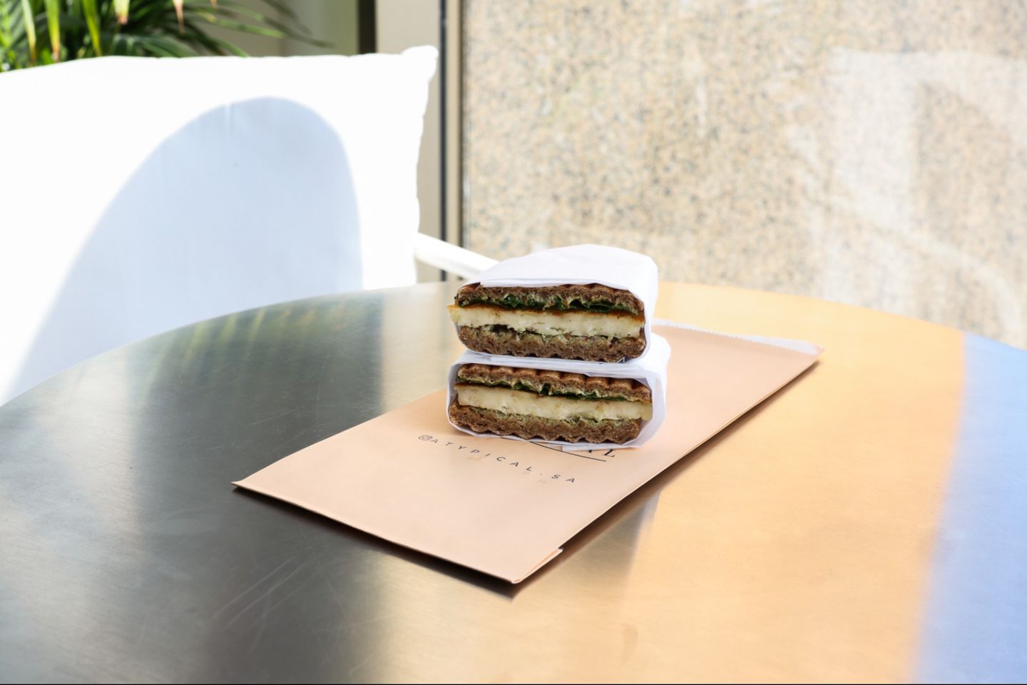 Halloumi Zaatar Sandwich
