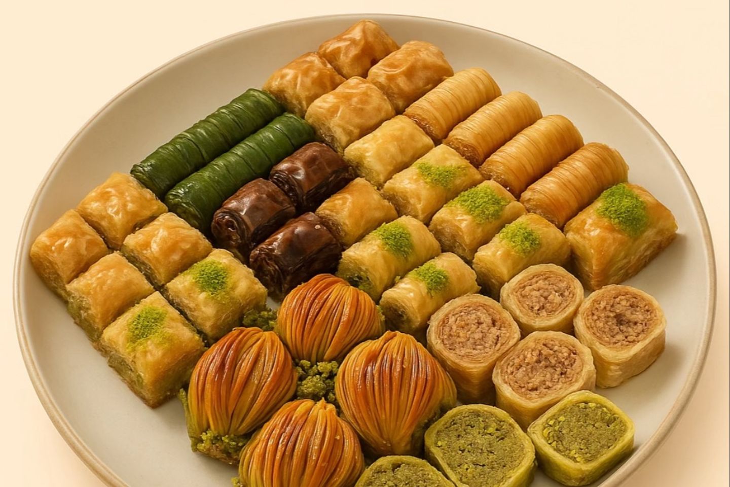 طبق بقلاوه مناسبات