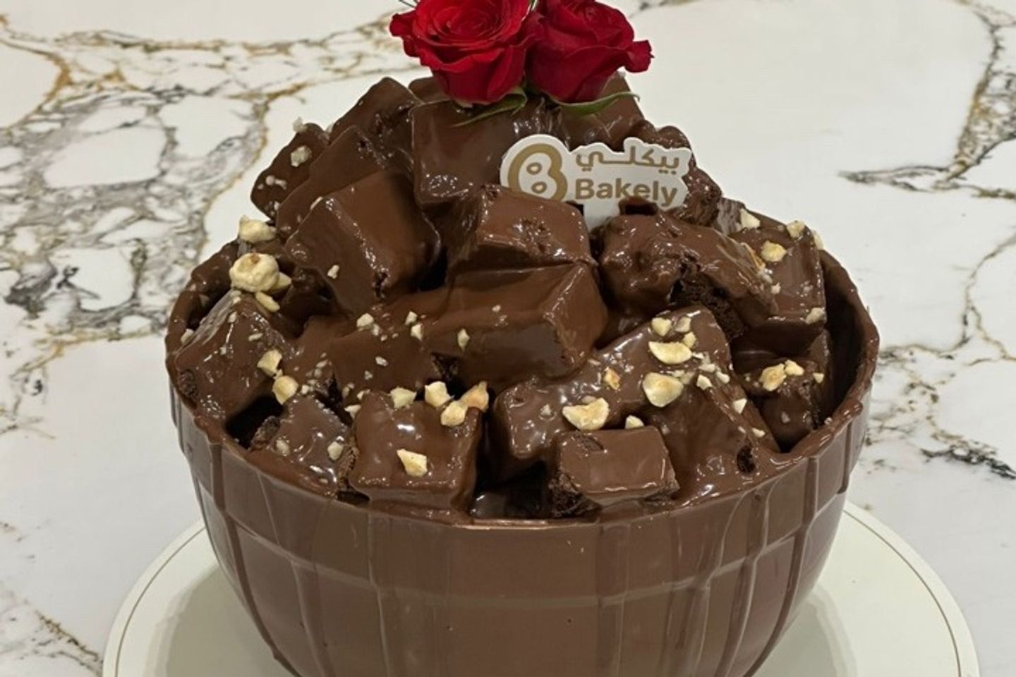 كيكة البراوني بالشوكولا