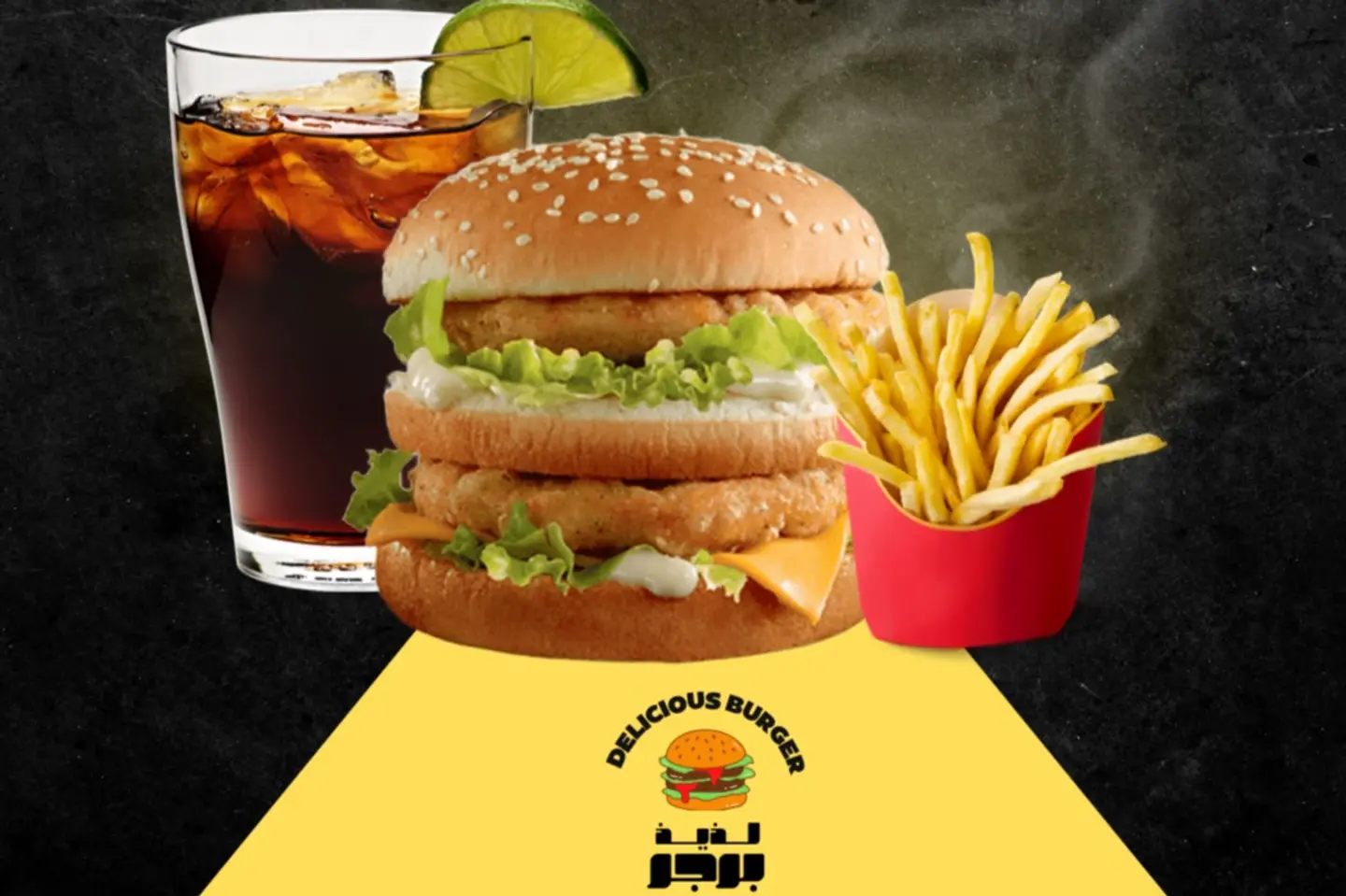 Double Zinger Burger With Cheese