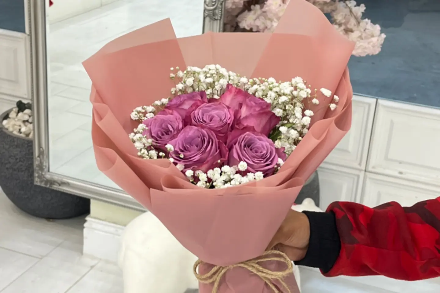 باقة جوري وردات ١٩