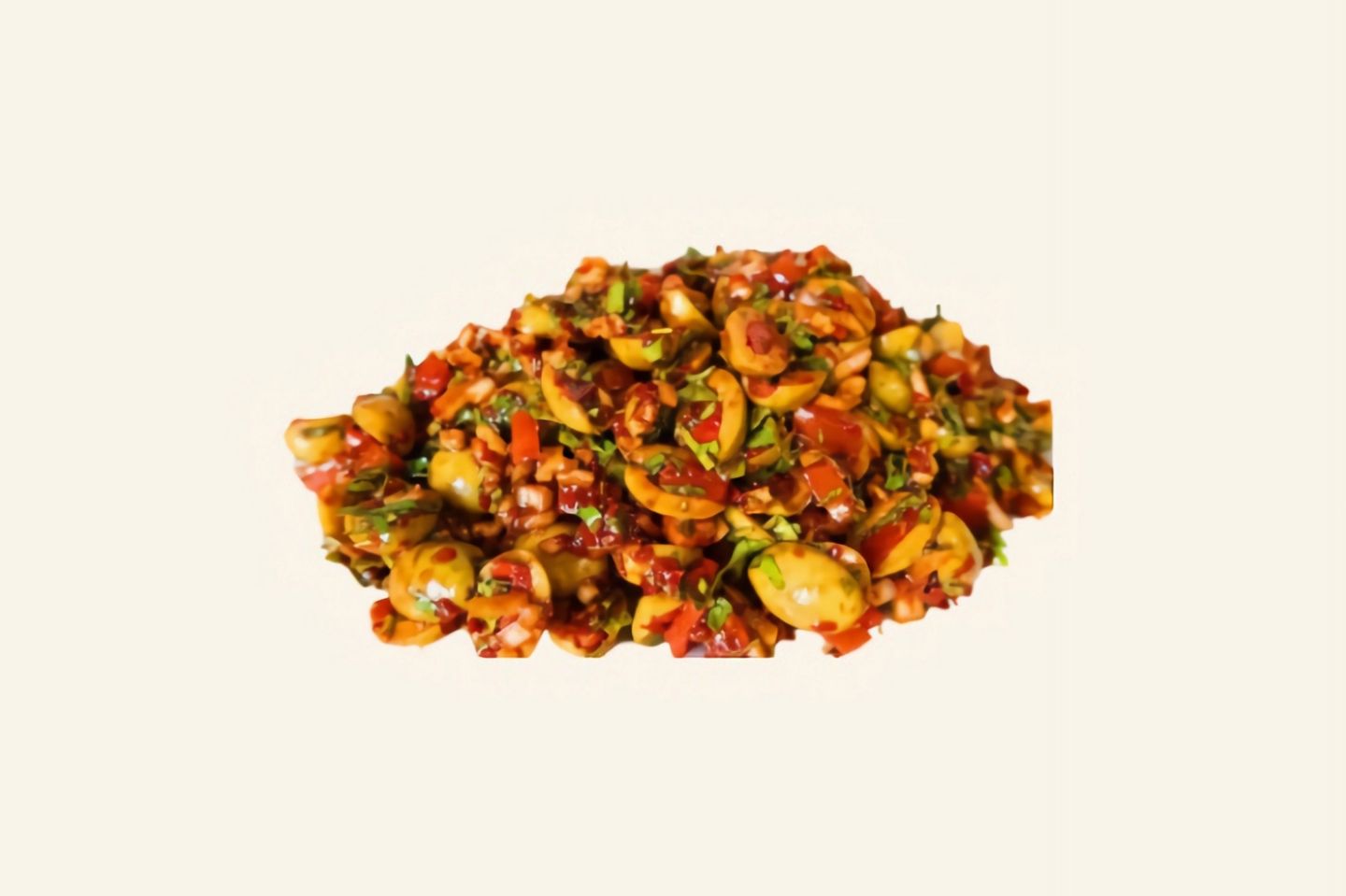 صحن سلطة الزيتون