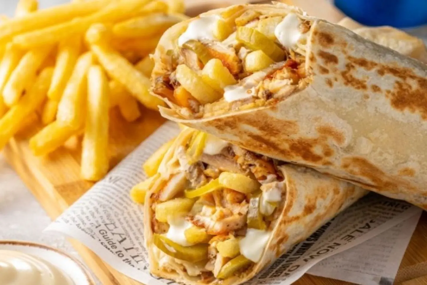 شاورما  صغير  بالجبن