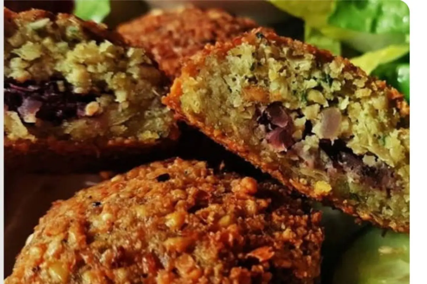 Stuffed Falafel With Spicy Mixture