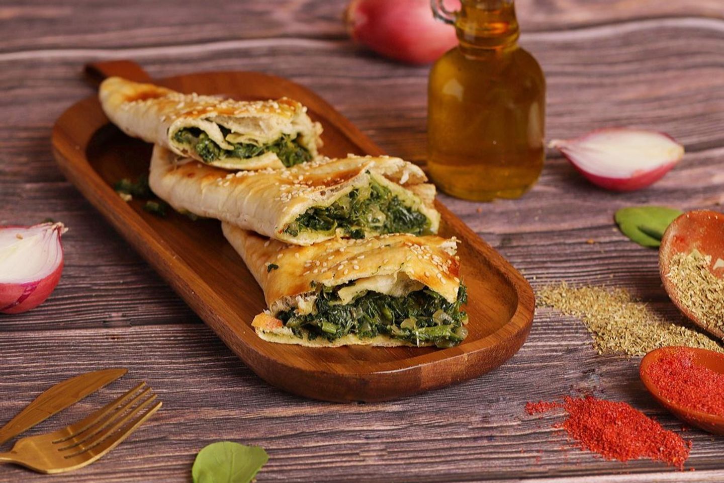 فطيرة سبانخ