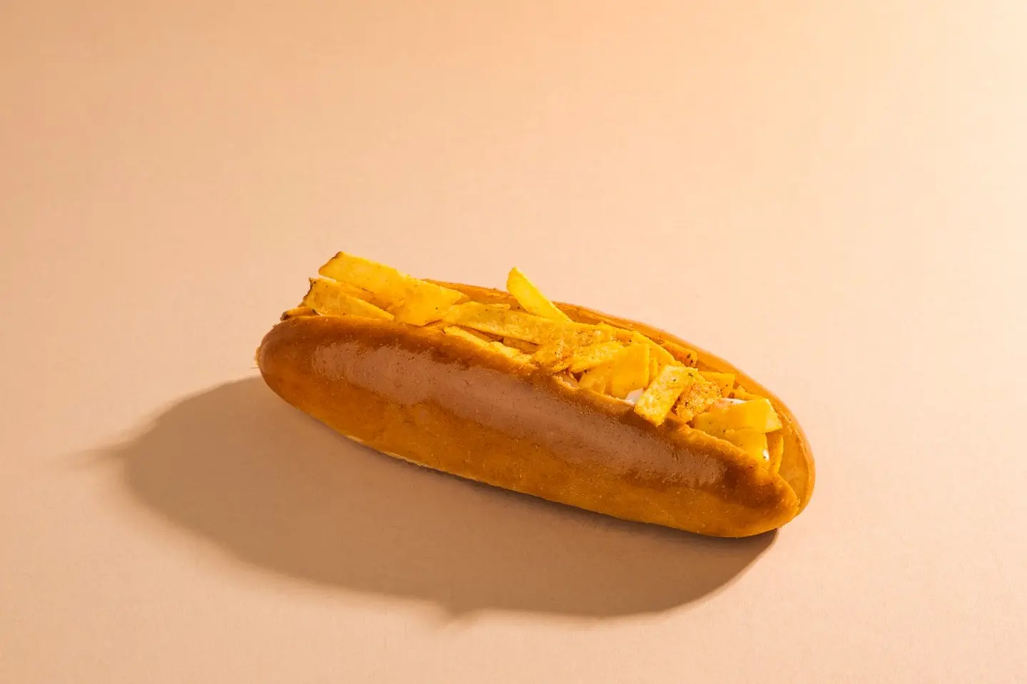 Potatoes With Cheese Sandwich