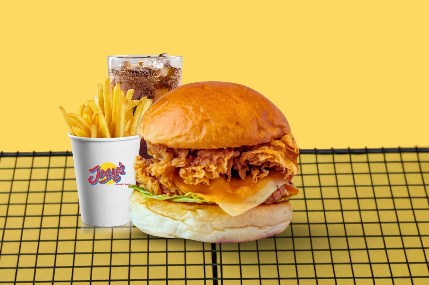Crispy Chicken Burger Combo