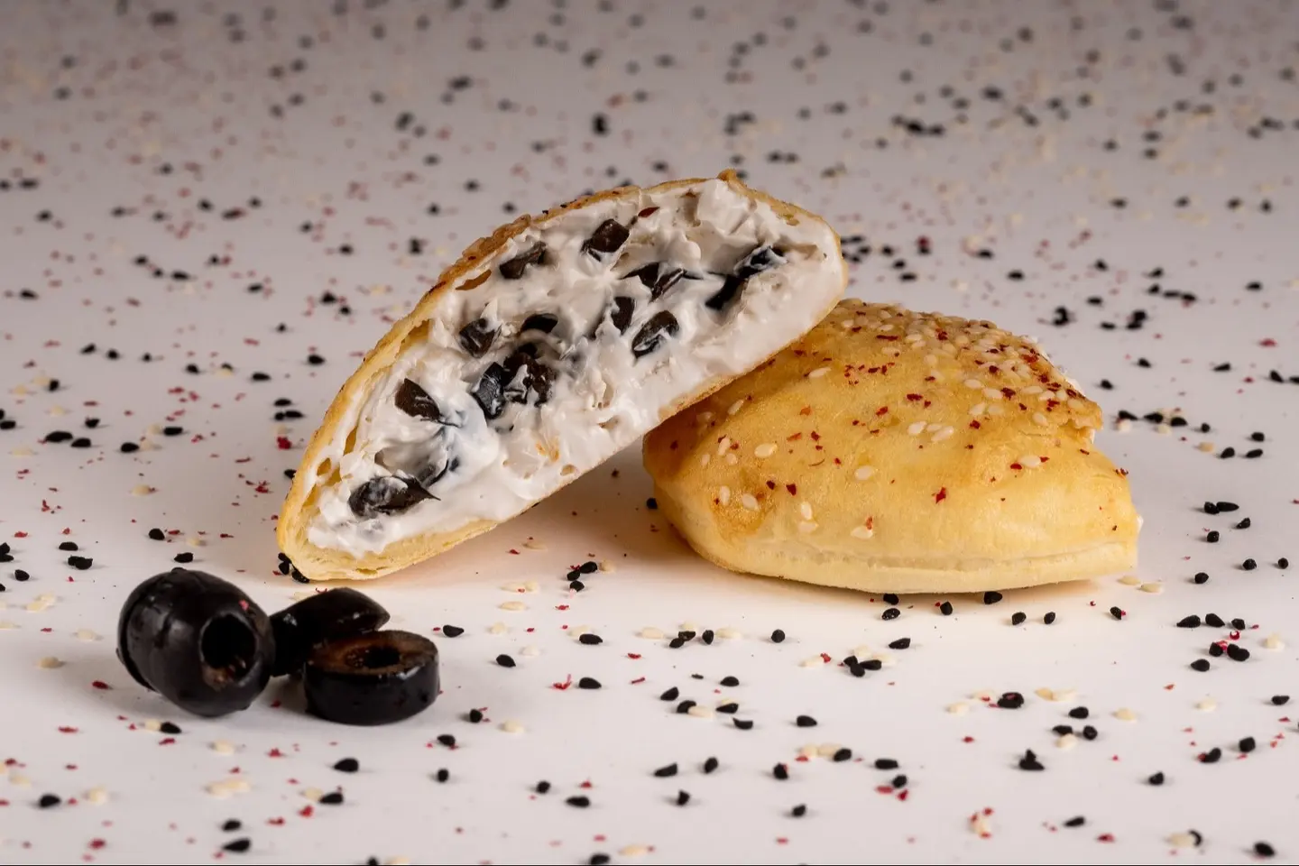 Labnah With Olives Qurs