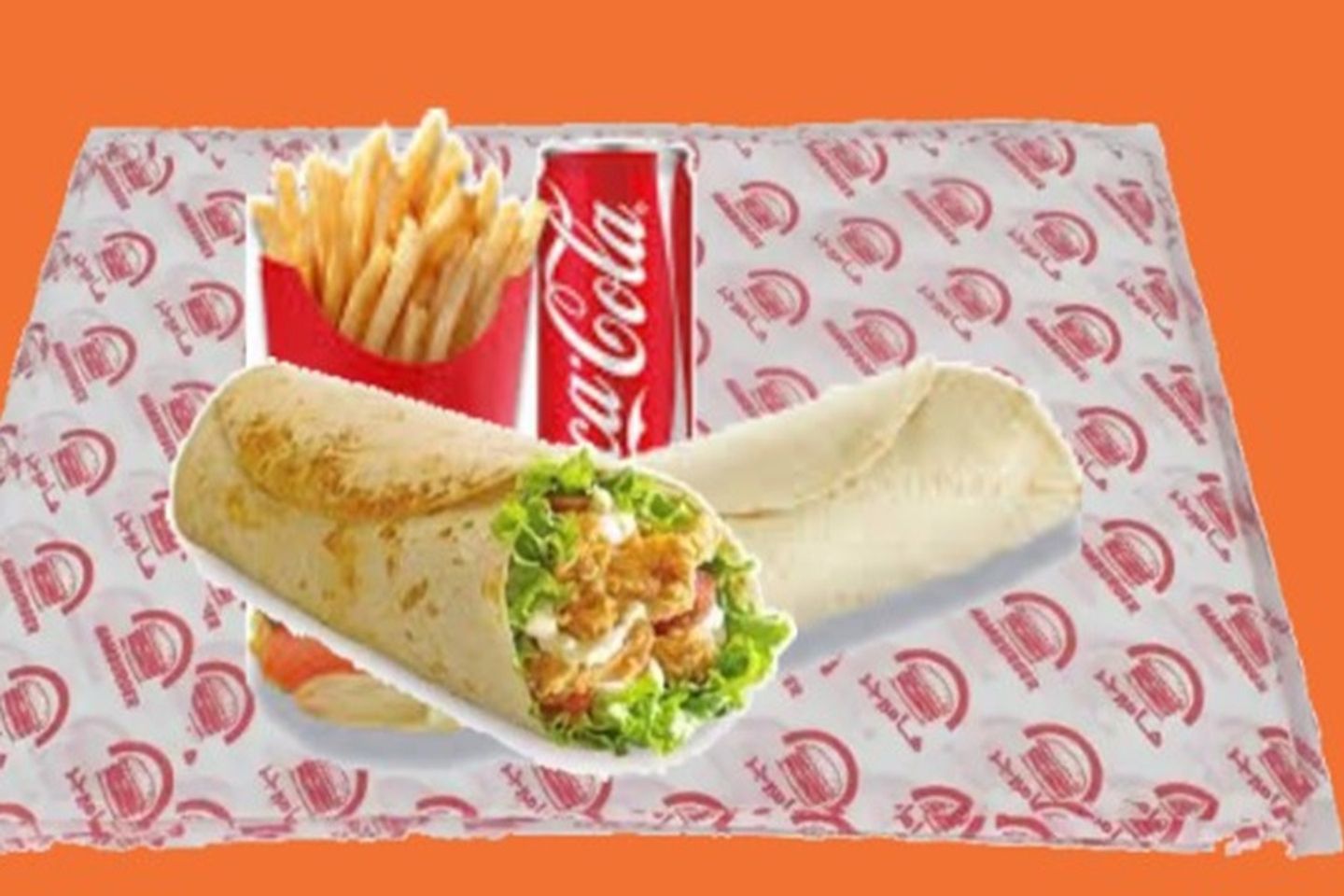 Grilled Chicken Tortilla With Cheese Meal