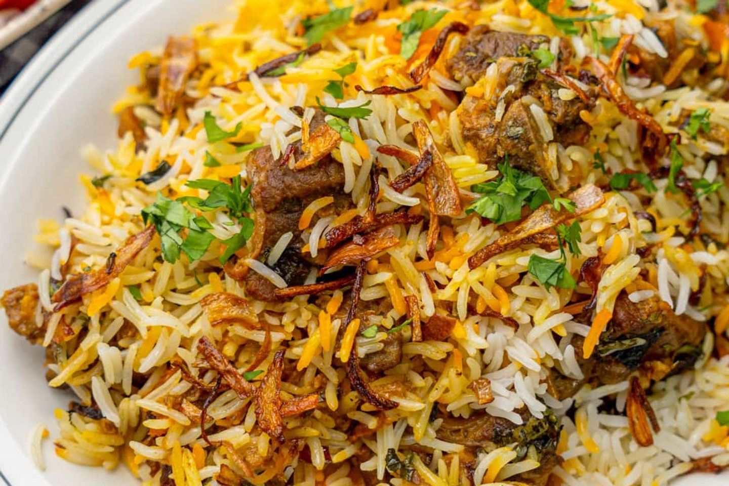 برياني لحم الضأن