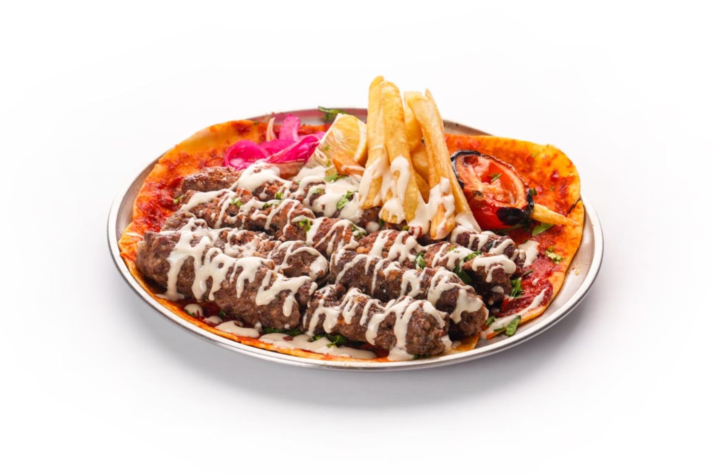 Tray Koftah With Tahina