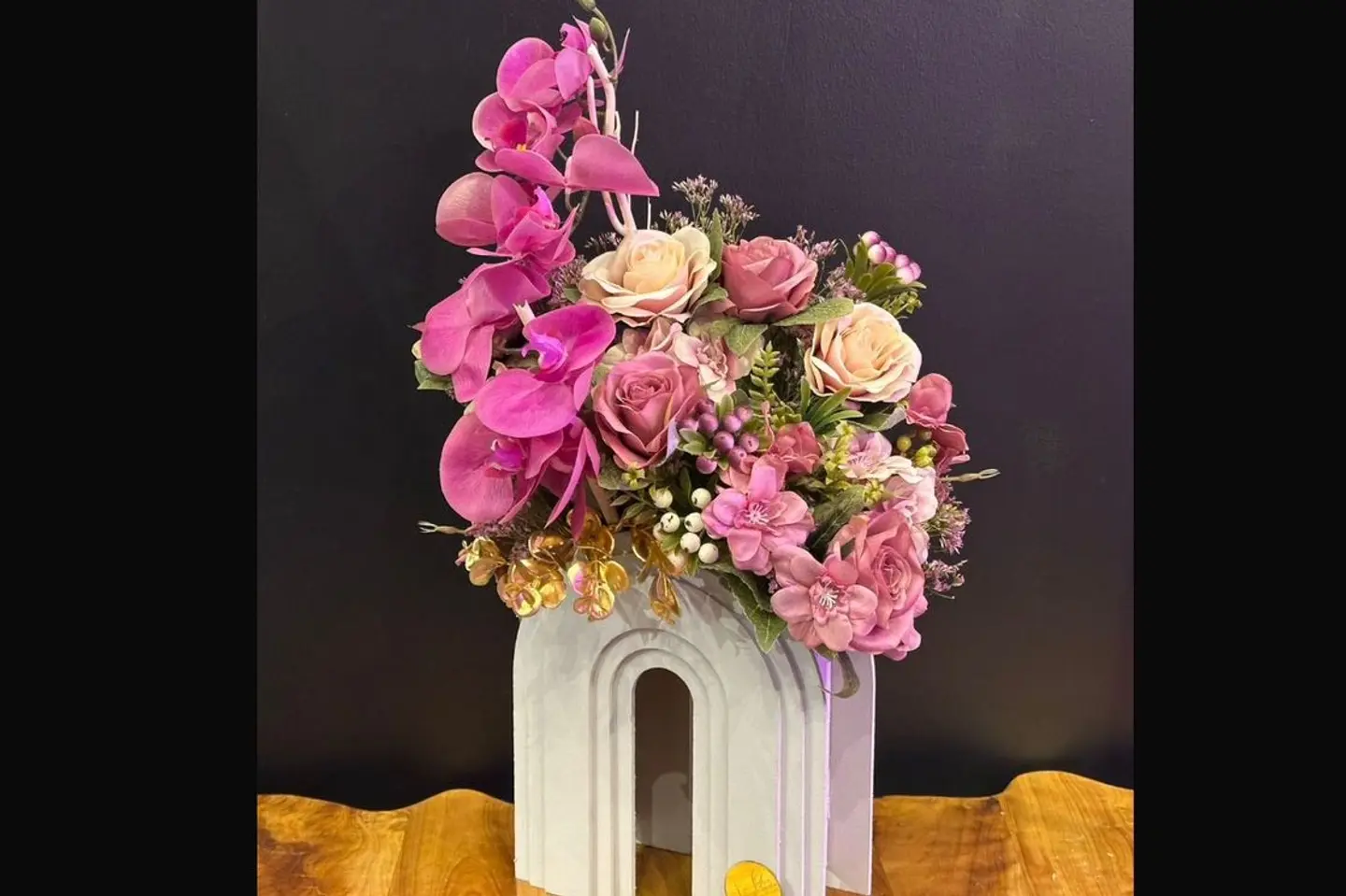 Dried Flower Arch