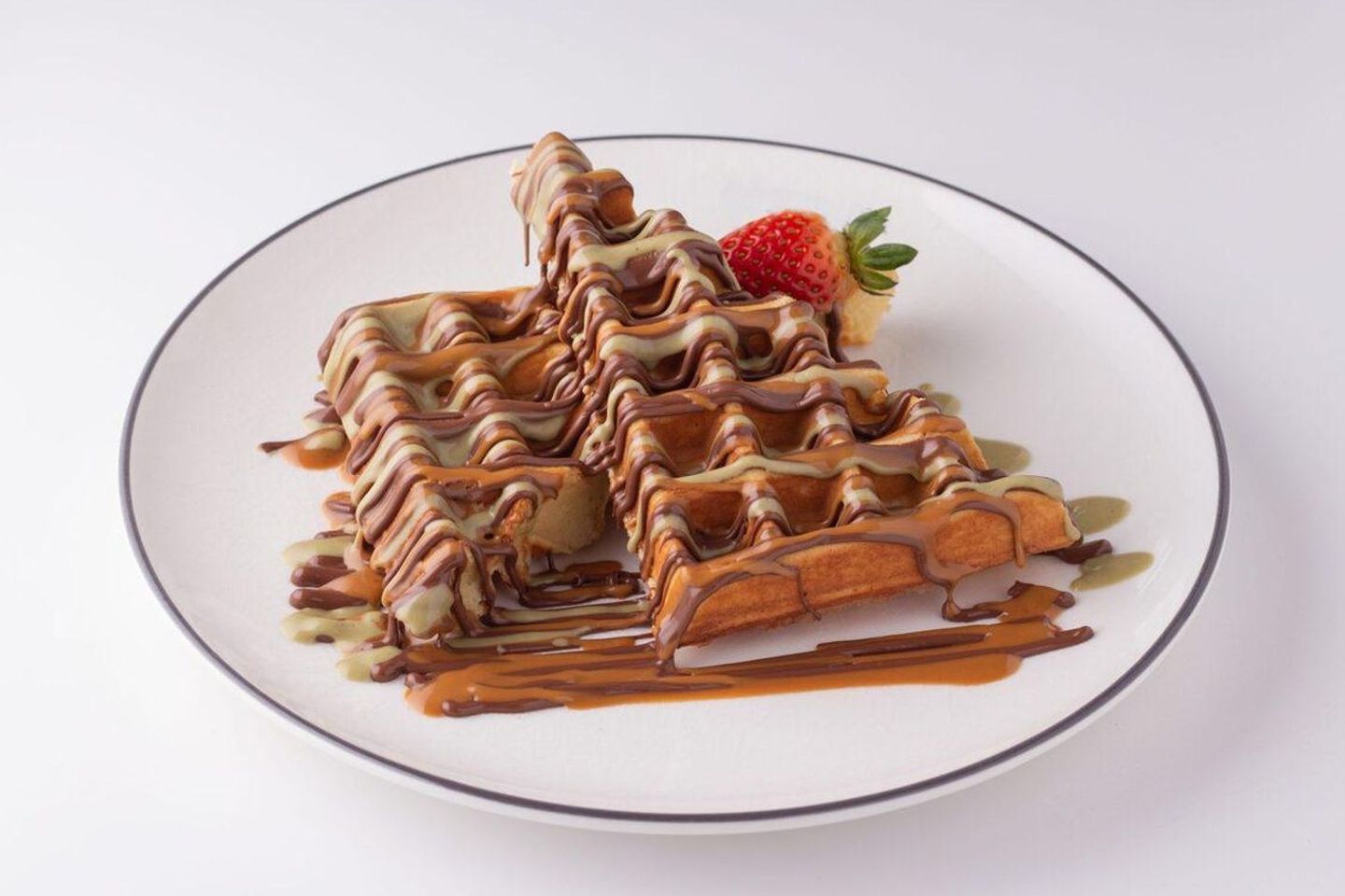 Mini Cup Nutella Waffle