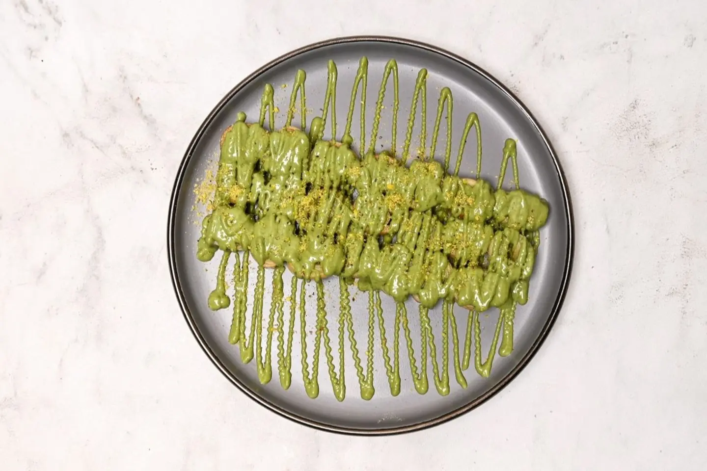 ميني بان كيك بستاشيو