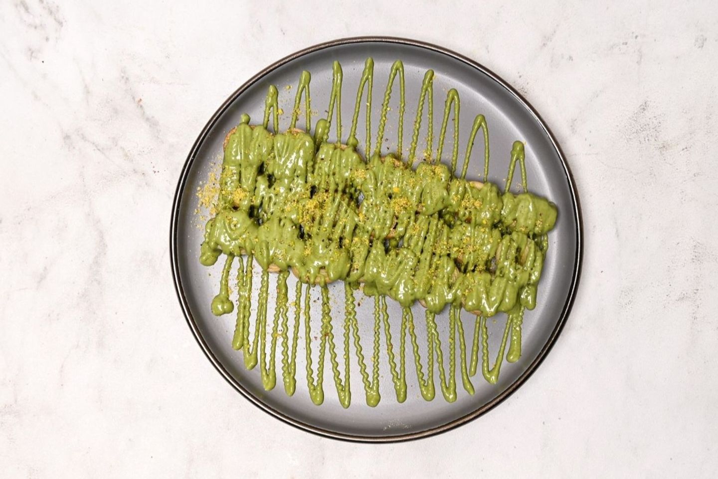 Mini Pistachio Pancakes