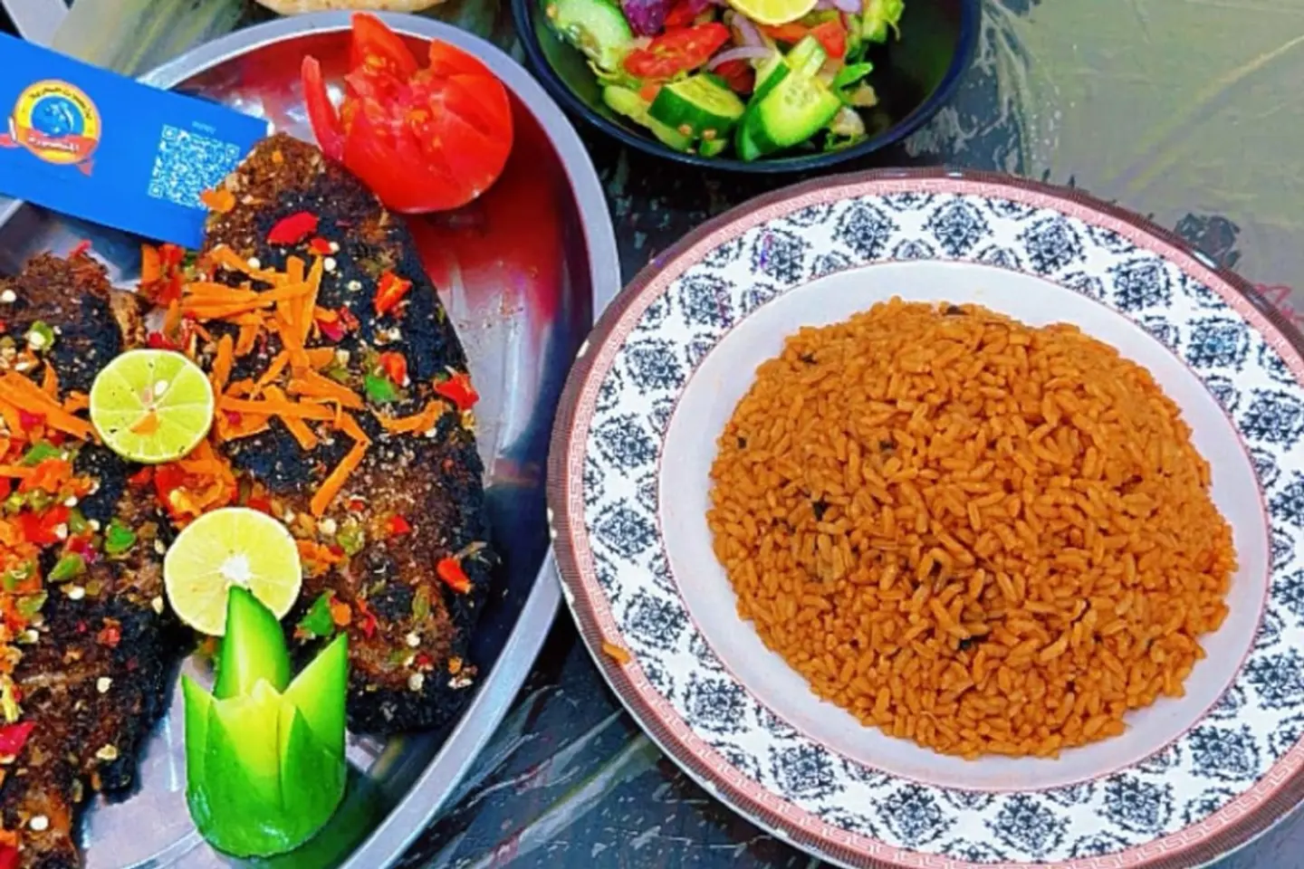 Bori Grilled With Radah Meal