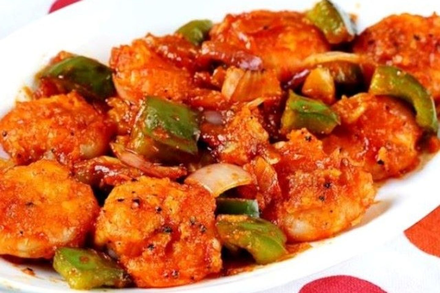 Chilli Prawns