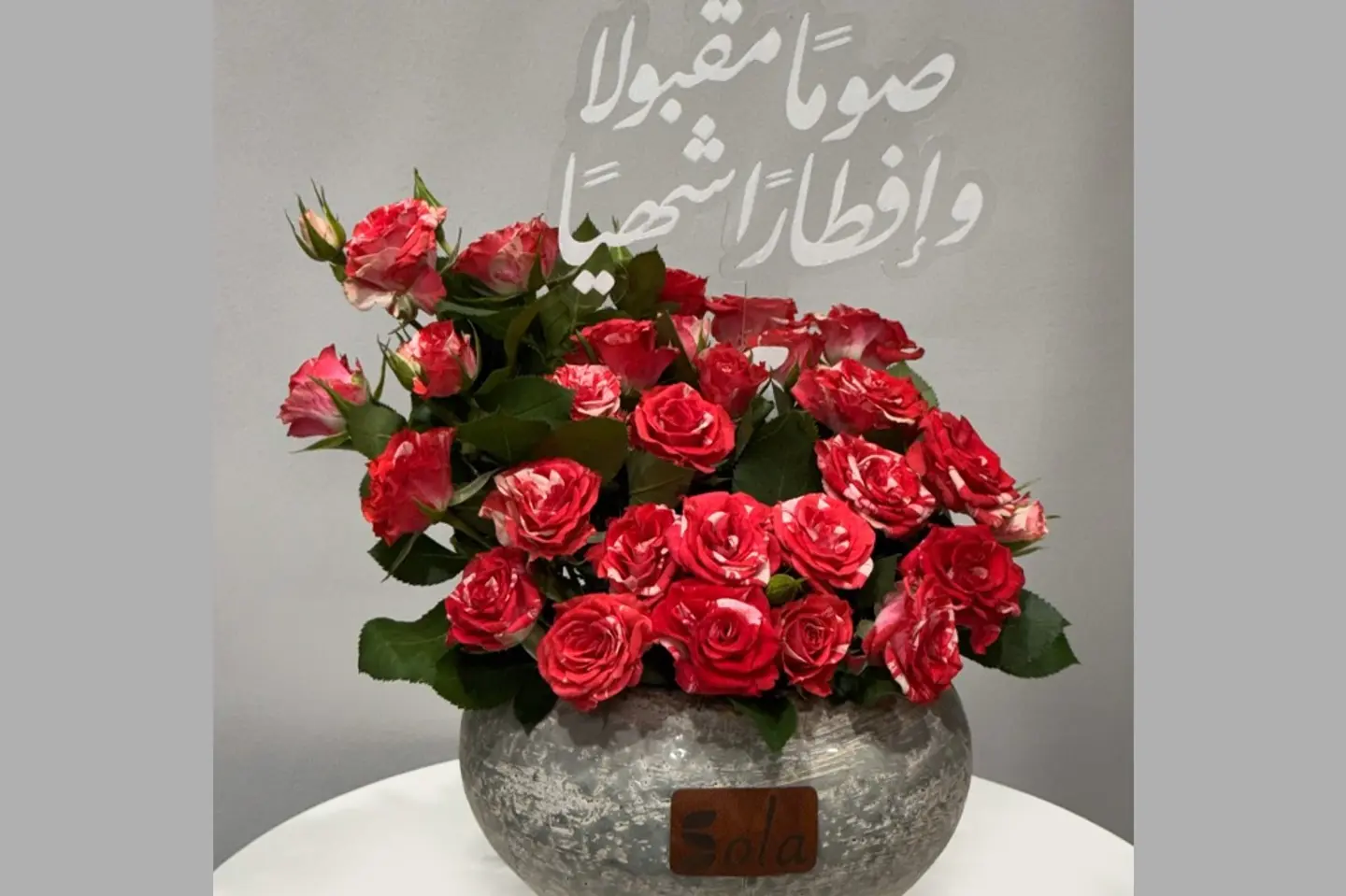 فازة سراميك الدبل كلر