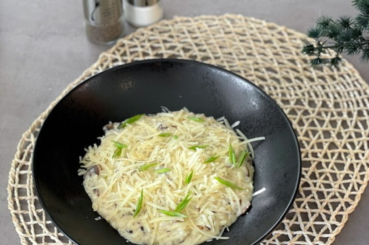 ريزوتو بالفطر
