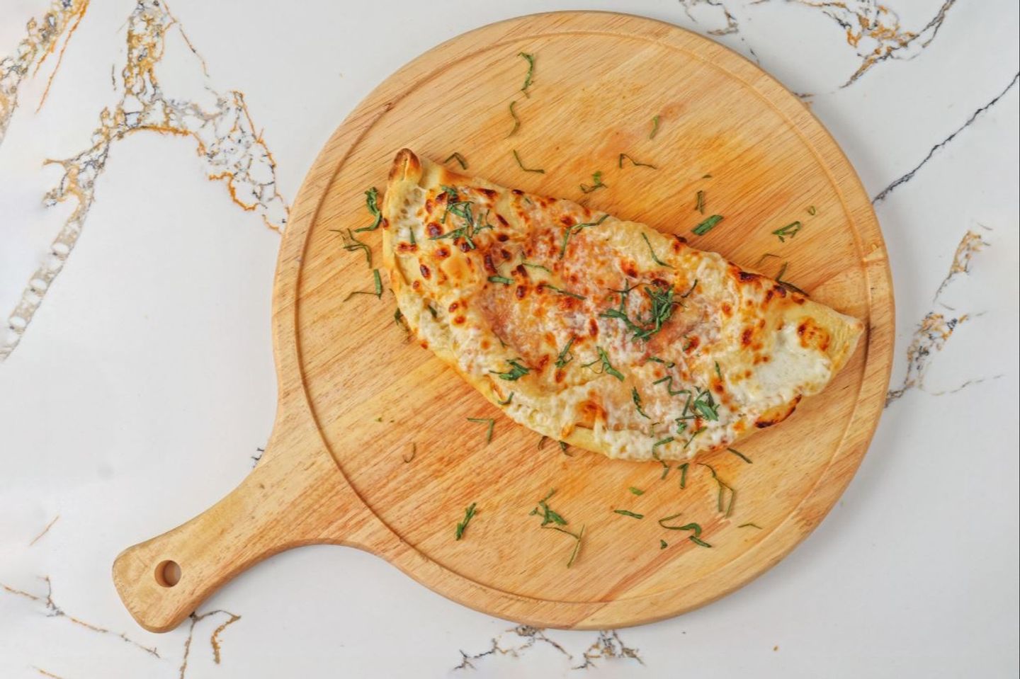Calzone Kofta With Arrabbiata Sauce