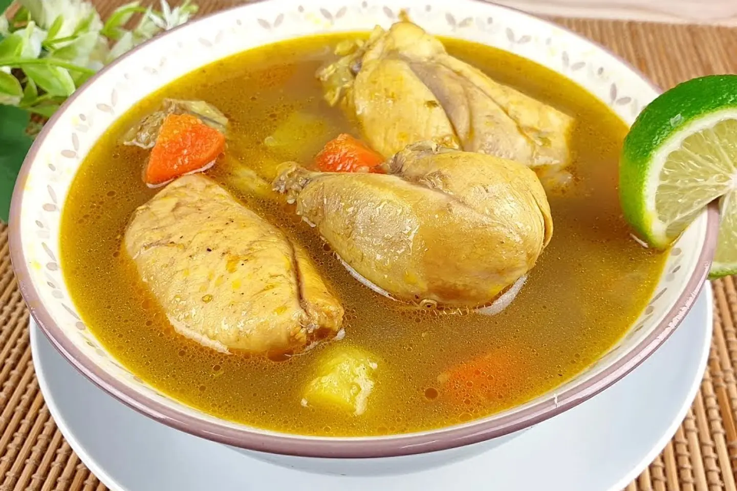 برمة نصف حبة دجاج