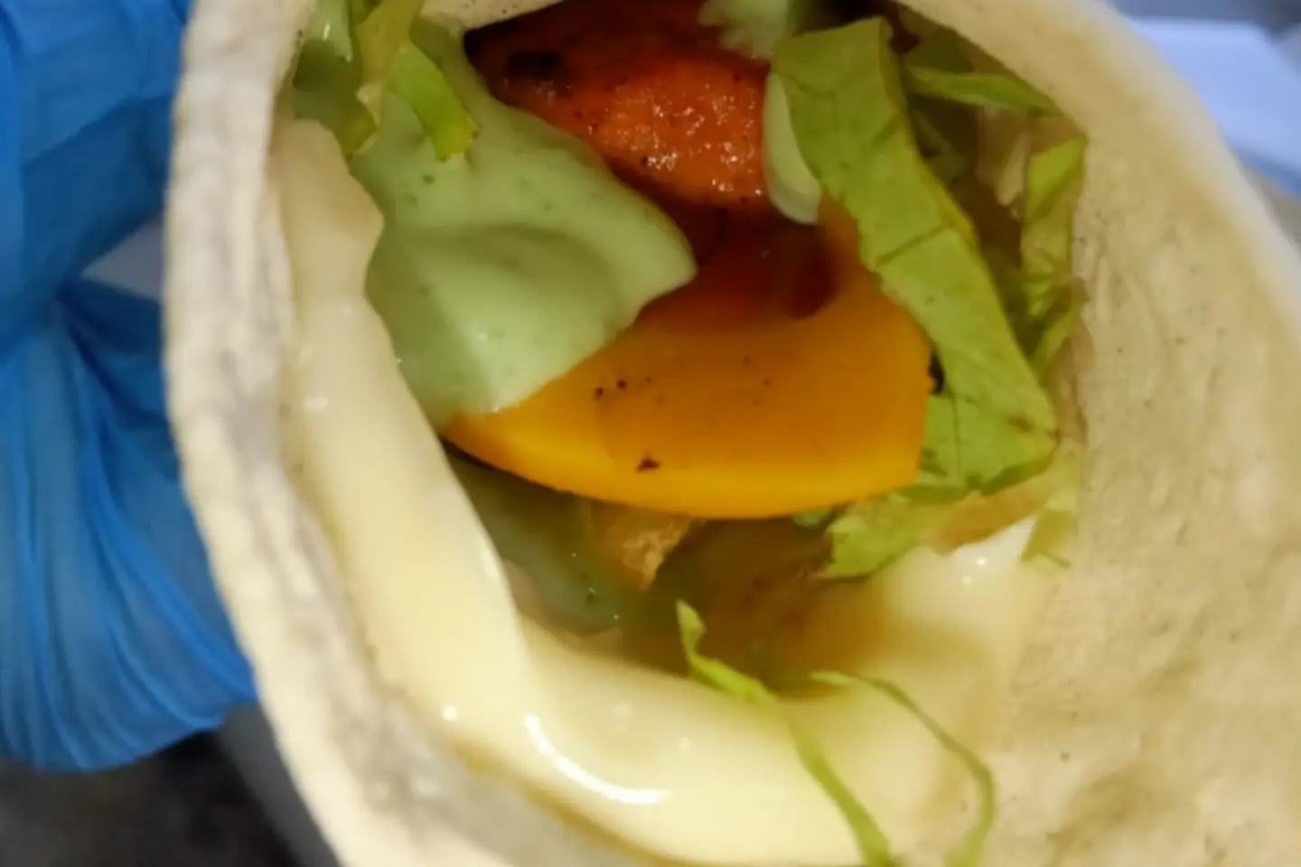 Spicy Tikka Kebab Chicken - Spicy Cheese Chicken Kebab Tikka Sandwich