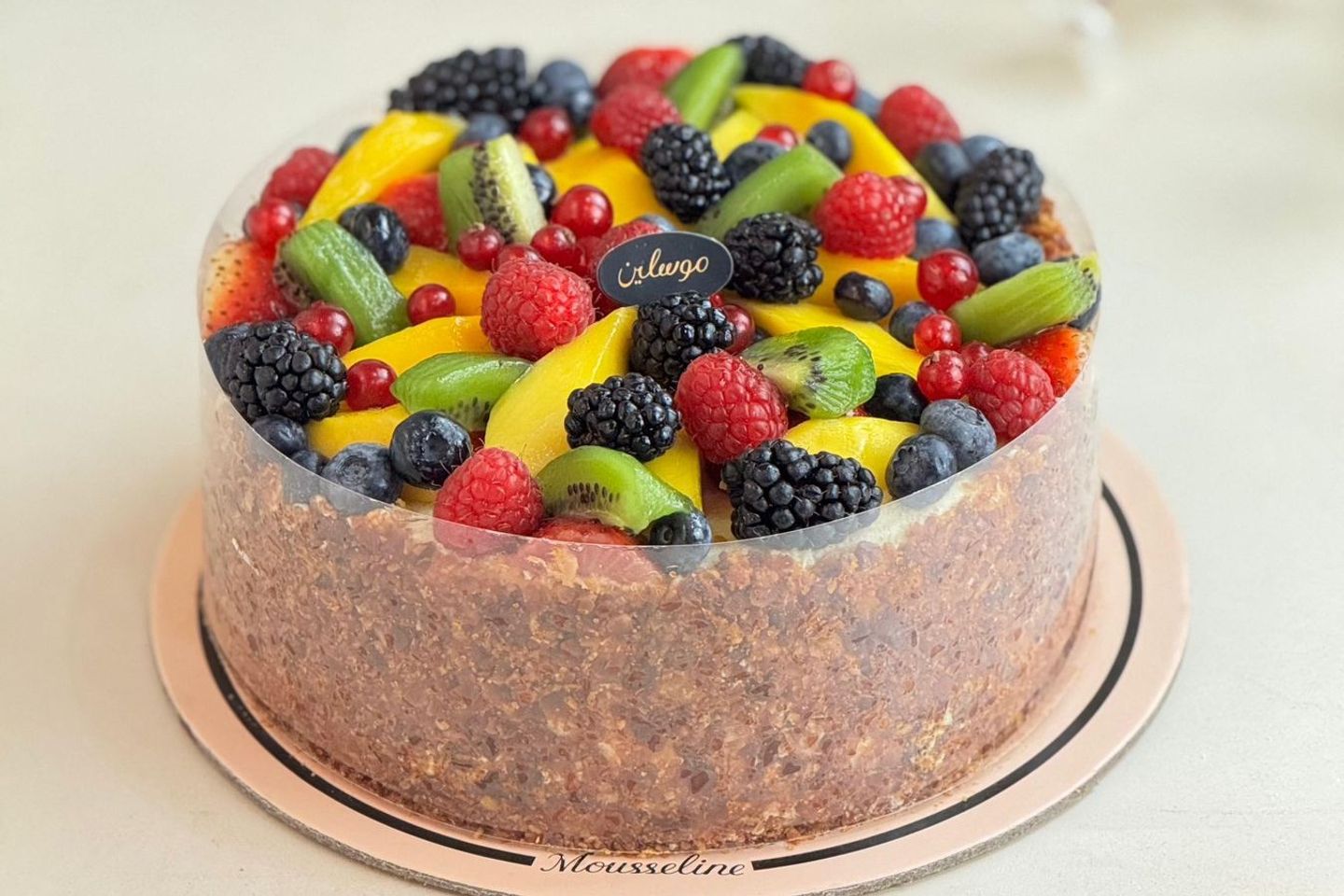 Mixed Vanilla Fruit Cake   Large