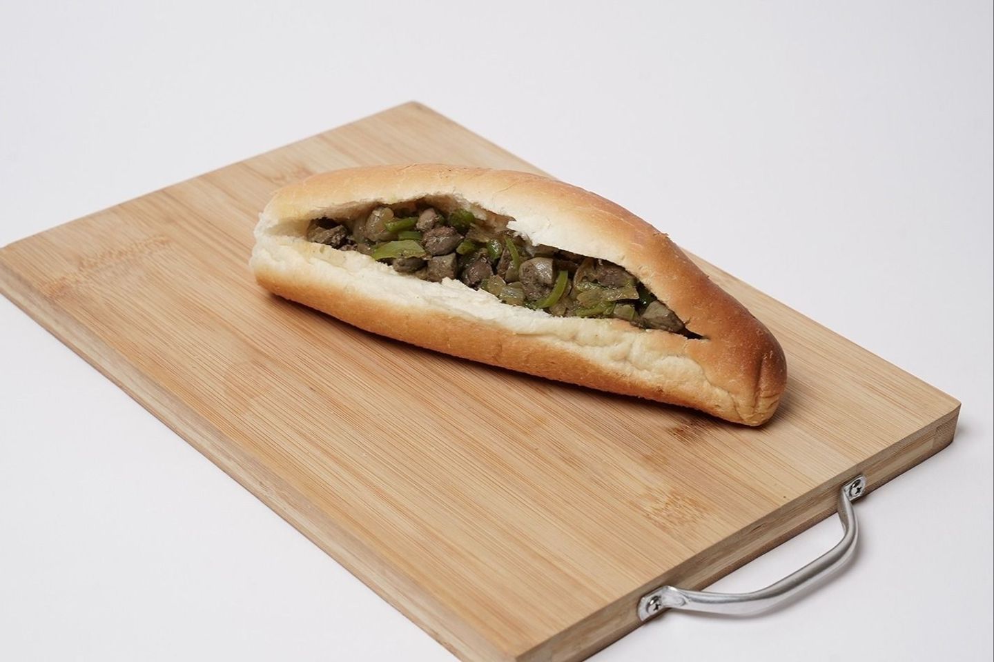 Liver And Cheese Sandwich