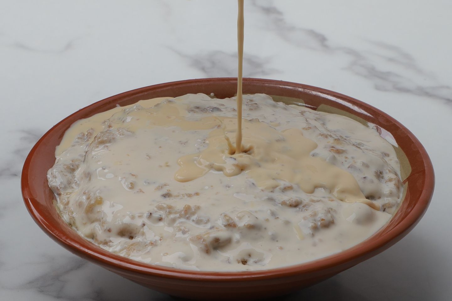 معصوب قشطة مع سمن وعسل فاخر