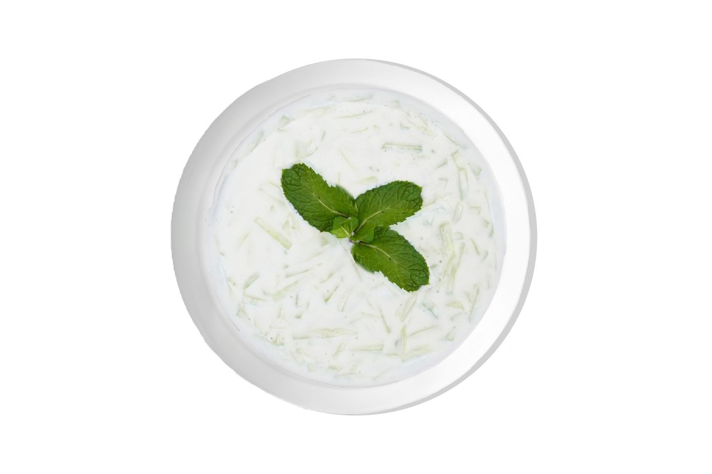 سلطة خيار باللبن