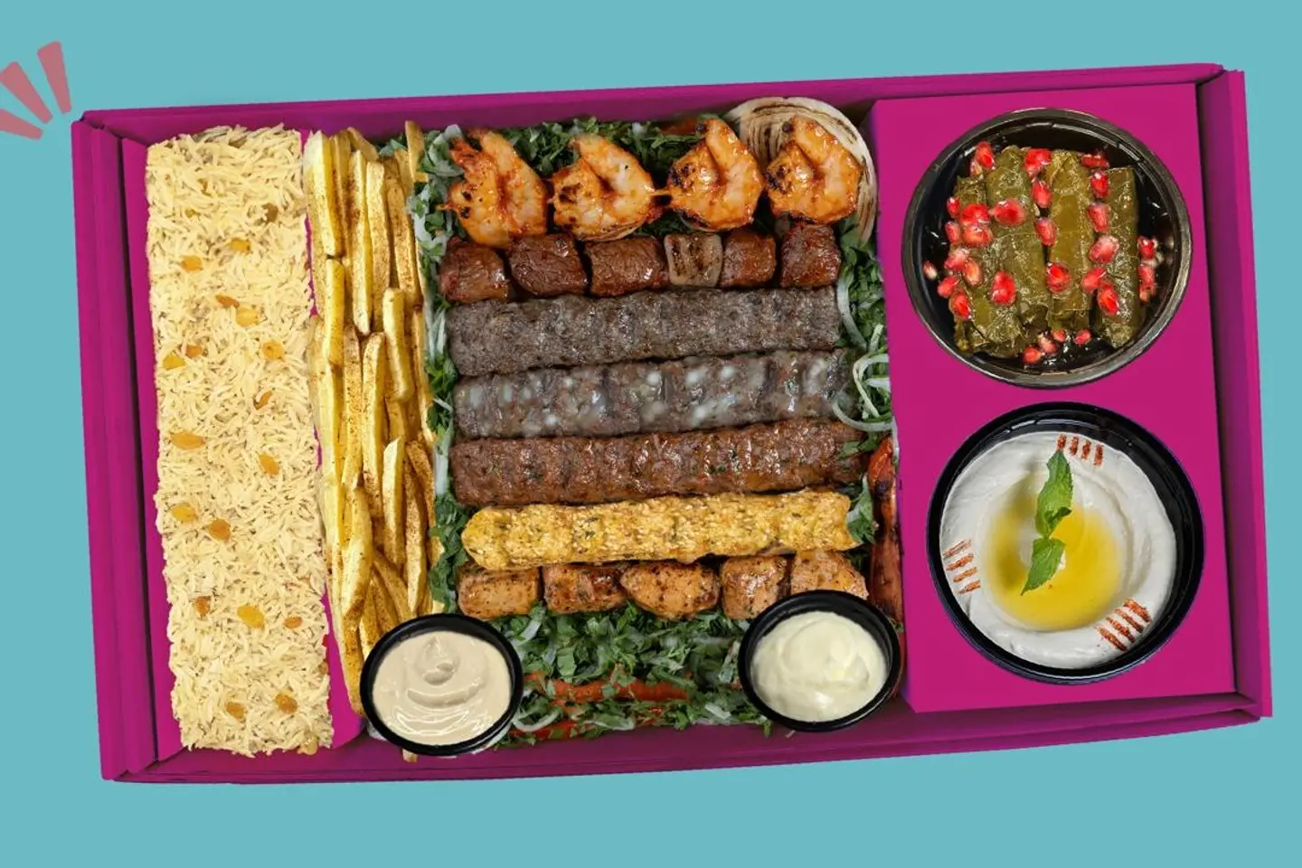 Kabsat Mashawi With Mazzat Medium Box