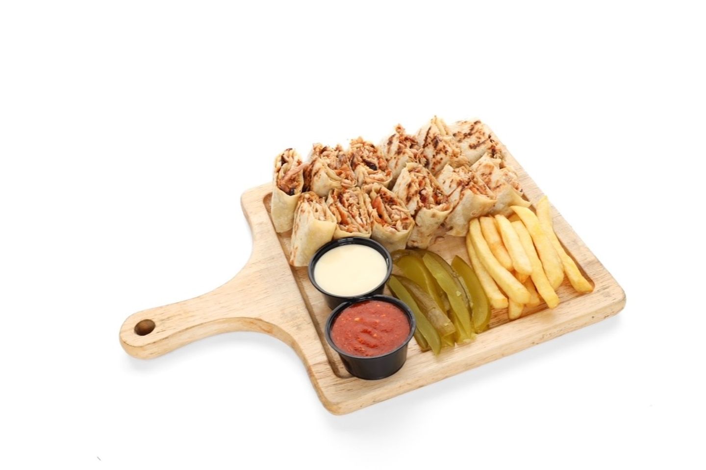 Arabic Shawarma Double With Cheese