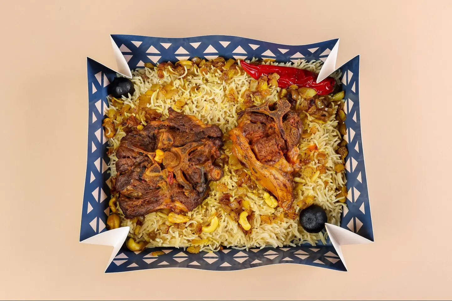 كبسة لحم