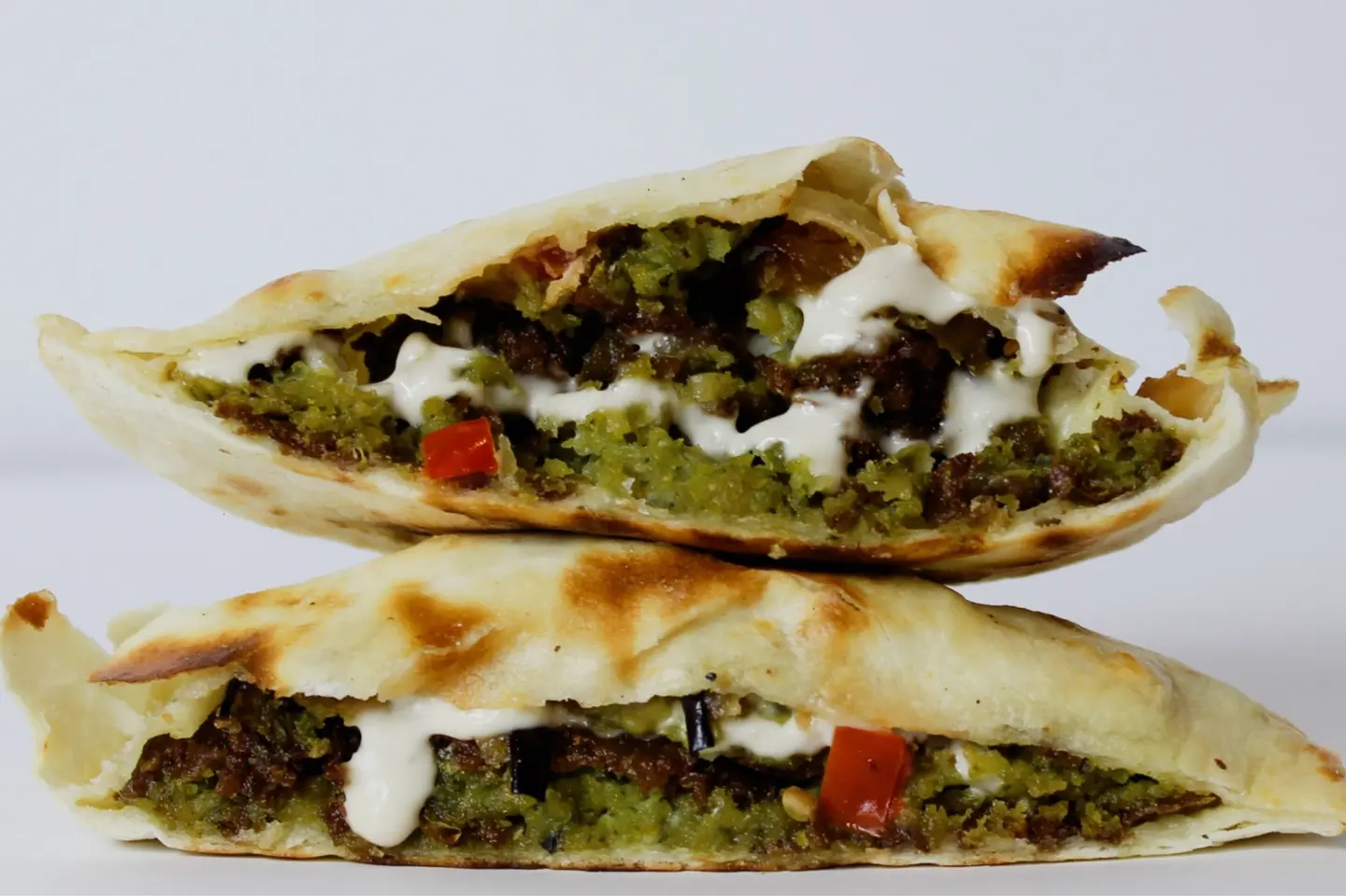 Falafel Cheese Pie