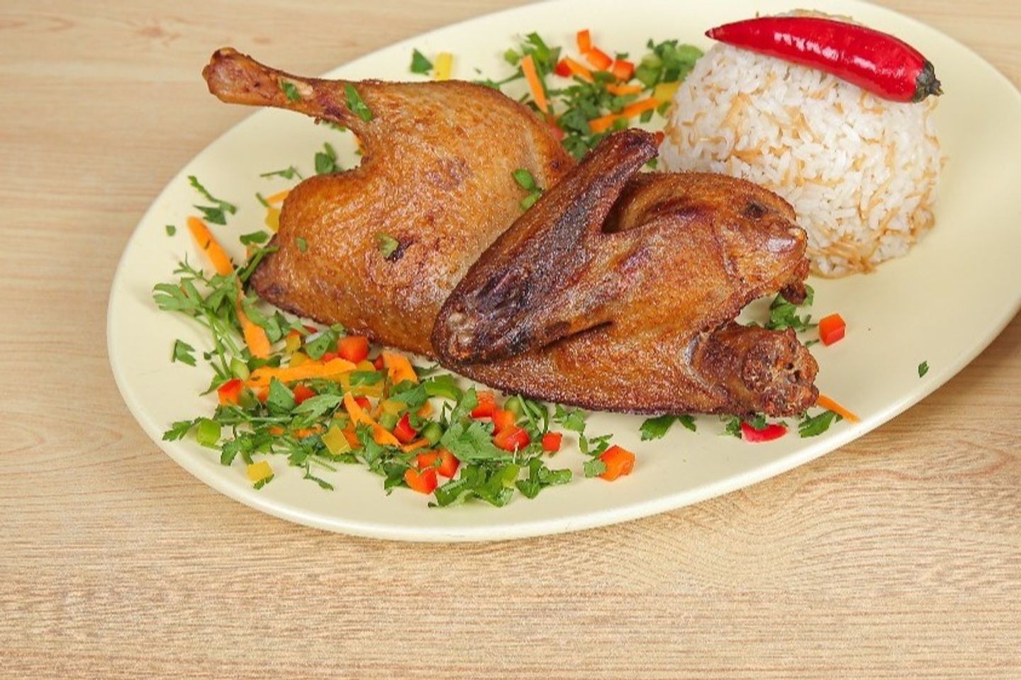 Half Duck Rice