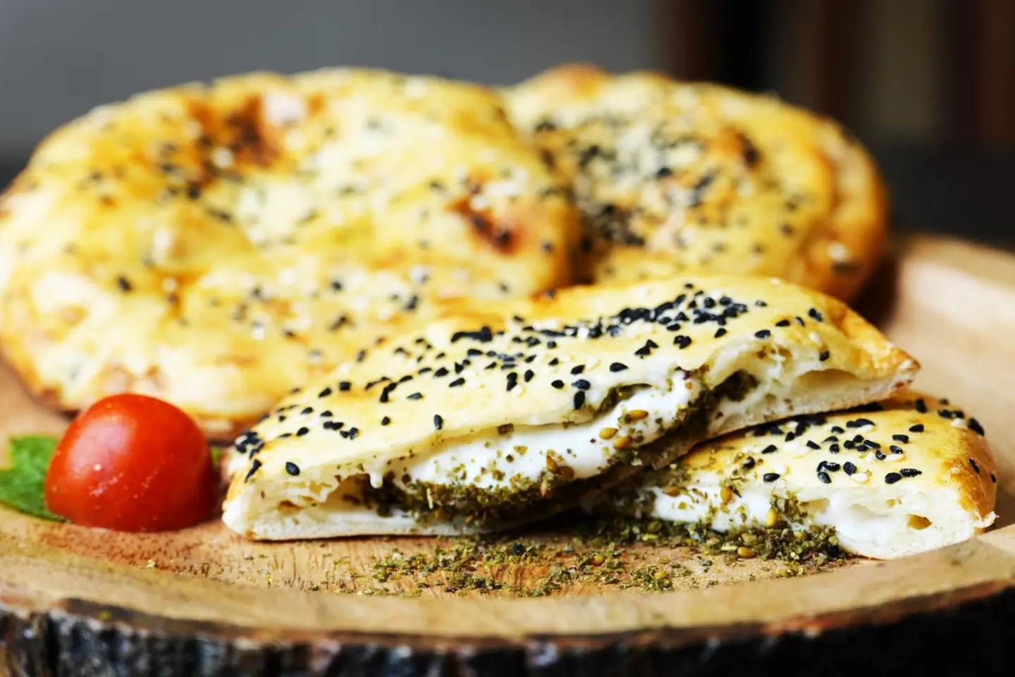 لبنة بالزعتر