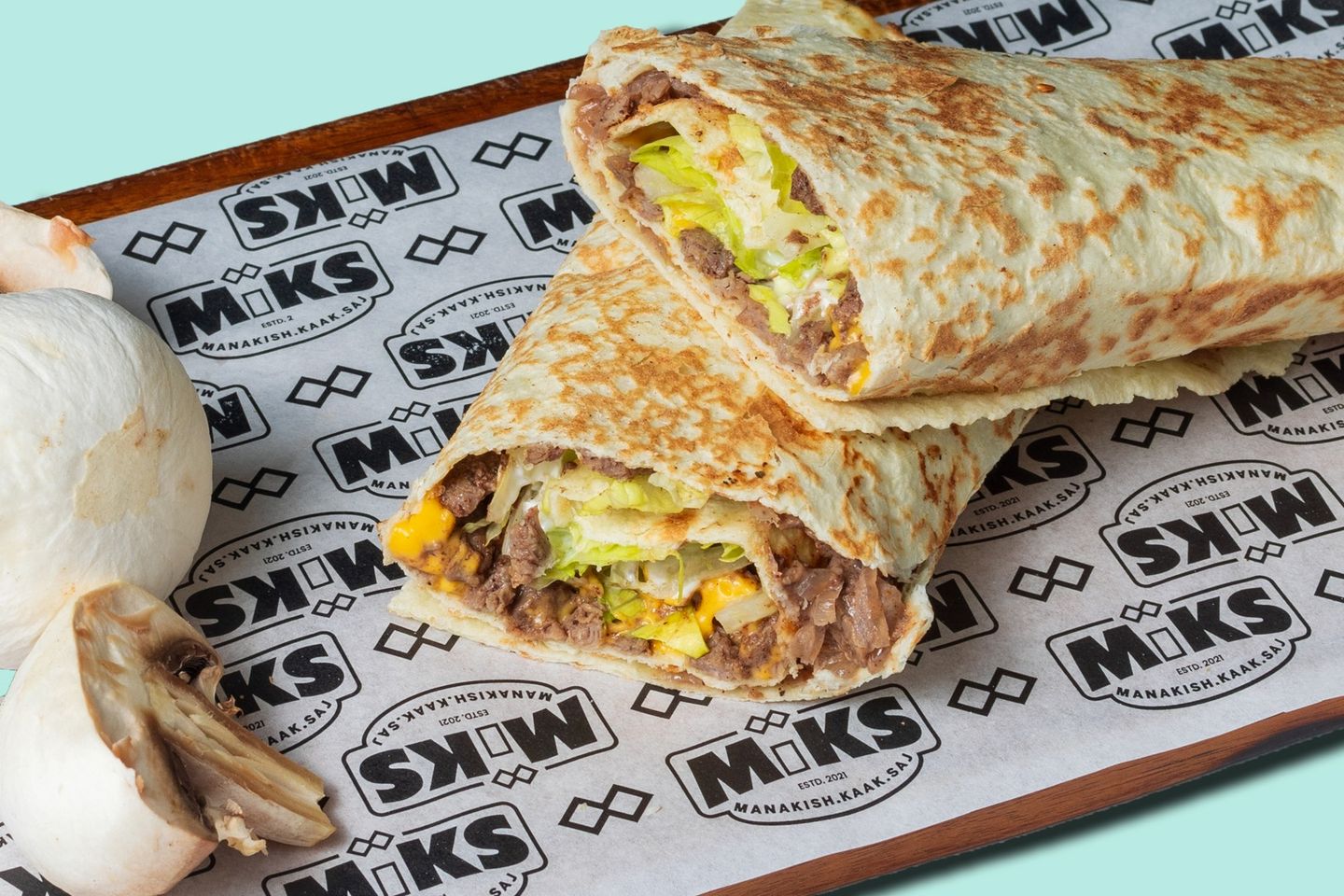 Cheese Steak Saj