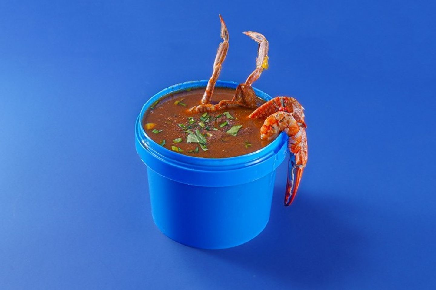 شوربة سى فود حمراء