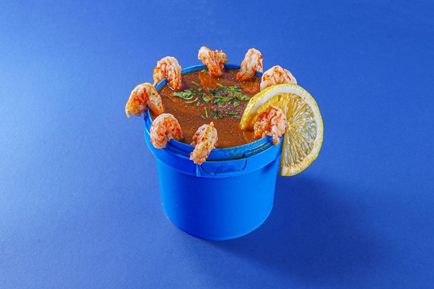 شوربة جمبري حمراء