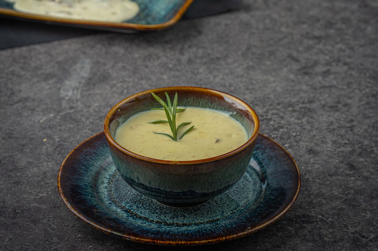 شوربة كريمة دجاج